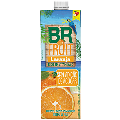 BR FRUIT LARANJA 1L